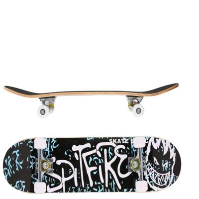 China Youth Custom Logo Skateboard Longboard Decks Complete Skate Board Wood 4 Wheels Board Skate for sale