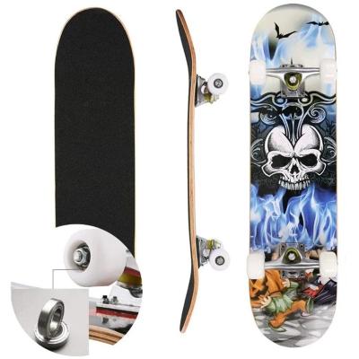 China Custom Professional Skateboard Colorful Youth Skateboard Adult Long Board Wooden Decks for sale