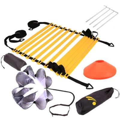 China Durable Best Quality Soccer Football Training Equipment Step Agility Ladder With Carry Bag For Workout for sale