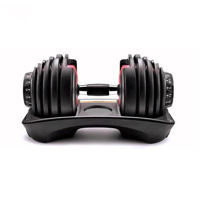 China Durable Adjustable Dumbbell Barbell Set Adjustable Workout Weight Gym Equipment Fitness Dumbbell for sale