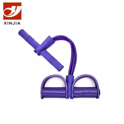 China Factory Sale Fitness Yoga Four-Tube Direct Abdominal Pedal Durable Direct-to-Up Resistance Band Tension Rope Rest-UPS for sale