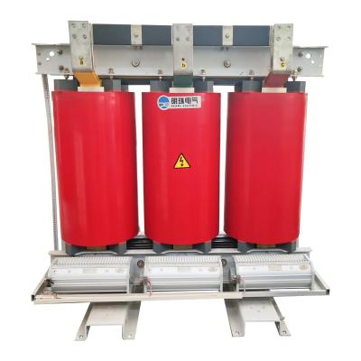 China Change Voltage Two Winding 2.4-0.44kV Three Phase 1250kVA Dry Cast Resin Transformer for sale