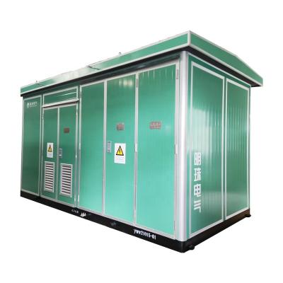 China Power supply 10kv 160kva 200kva 250kva 630kva 1000kva 1250kva prefabricated compact substation for sale