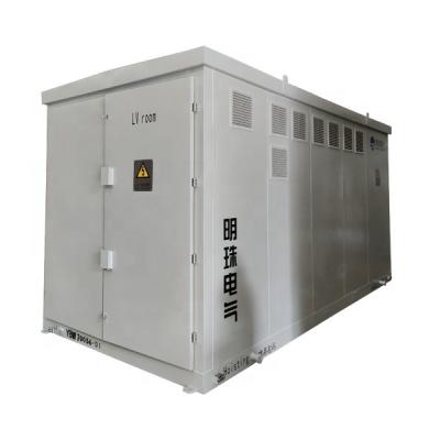 China European Type EEU Power Supply 6kV To 0.4kv 400kVA Compact Transformer Substation for sale