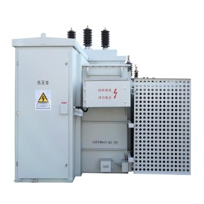 China POWER SUPPLY compact structure transformer best selling power 2000kVA 11-0.4kV protection-mounted transformer for light station for sale