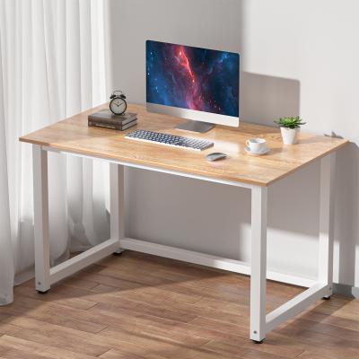 China Modern Minimalist MDF Board Steel Frame Laptop Desk Modern Design Computer Headquarters Writing Study Office PC Furniture for sale