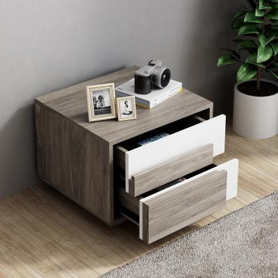 China Storage bedroom apartment Scandinavian minimalist modern bedside small locker assembled personalized bedside table for sale