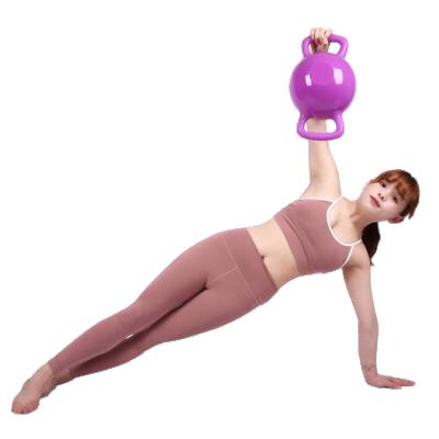 China PVC Universal Yoga Kettle Bell Water Filled Soft Dumbbell Kettlebell for sale