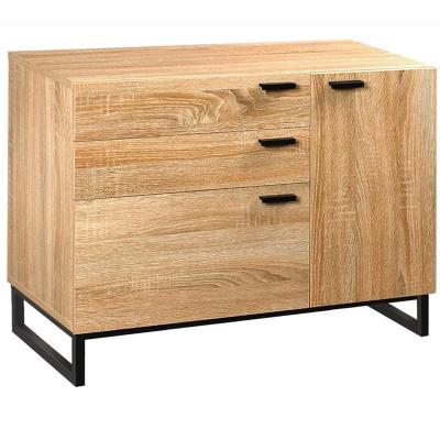 China Factory wholesale adjustable living room cabinet side table chest (other) of drawers with metal legs, color and size can be customized for sale