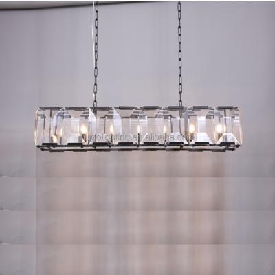 China Modern Custom Luxury American Style Ceiling Light Led Lighting Harlow Pendant Crystal Chandelier For Living Room for sale