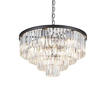 China Modern Luxury Ceiling Light Led Crystal Chandelier For Living Room Pendant Lighting for sale