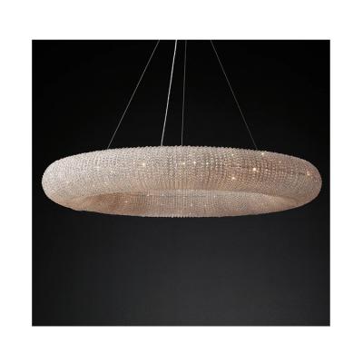 China China Modern Luxury Manufacturer Restoration Hardware Chandelier Crystal Light Led Pendant Lighting China Ceiling For Dining for sale