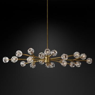 China China American Modern Luxury Ceiling Style Crystal Chandelier Light Manufacturer Led Restoration Hardware Pendant Lighting For Living Room for sale