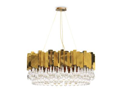 China Nordic Luxury Chandelier Living Room Bedroom Chandelier Italian Luxxu Trump Suspension Chandelier for sale