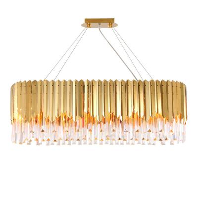 China Hot Sale Kitchen Ceiling Light Modern Luxury Pendant Lights Brass Chandelier for sale