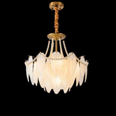 China Traditional Modern Luxury Gold Pendant Lights Creative Home Lighting Chandelier For Living Room for sale