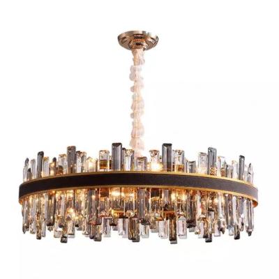 China Traditional Modern Luxury Gold Pendant Lights Creative Home Lighting Chandelier For Living Room for sale