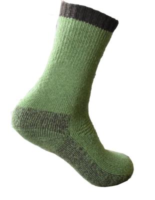 China FY-18116 Terry Mens Wool Military Green High Quality Breathable Army Work Warm Socks for sale