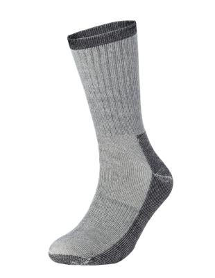 China Breathable Super Warm White Thermal Merino Wool Mens Crew Socks FYCC-H1802 for sale