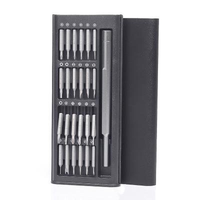 China Metal + Plastic Professional Opening Tools For Mobile Repair Screwdriver Kit Screwdriver Set With Leather Case Mini Screwdriver Set for sale