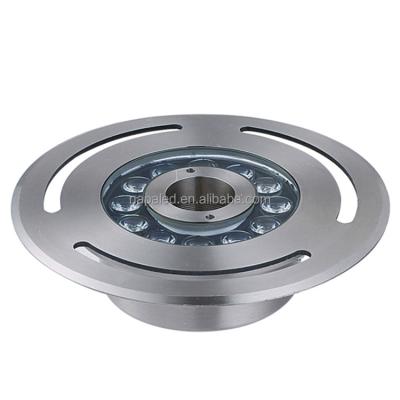 China Outdoor LED Fountain Ring Light 6W 9W 12W DMX Control Stainless Steel IP68 Dry Fountain Lights for sale