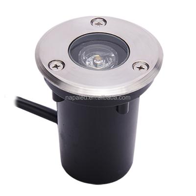 China Outdoor Waterproof Aluminum Garden Housing 1w 3w 5w 6w 7w 9w Warm White IP67 LED Underground Light for sale