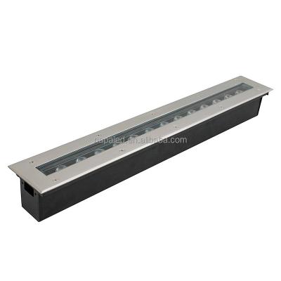 China Outdoor IP67 LED Underground Light Anti-Glare 18w 24w 36 Way Garden Walkway Buried LED Underground Light for sale