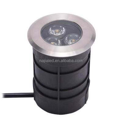 China Durable 304 Stainless Steel Outdoor Waterproof Pool Lights RGB IP68 1w 2w 3w Underwater Swimming Pool Light for sale