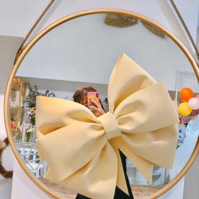 China Eco-Friendly in Stock Waterproof Home Outdoor Decoration DIY Gift EVA Foam Bowknot Wholesale Color Big Large EVA Bows Multicolor For Cars for sale