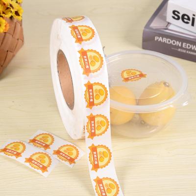 China Self Adhesive Waterproof Printing Labels Stickers Roll Die Cut Logo Bag Packing Labels Handmade Sticker Kraft Paper Gift Paper for sale