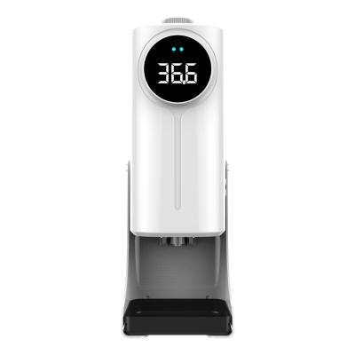 China New Arrival Foam Soap Dispenser K9 Pro Plus Smart Touchless Thermometer Hand Sanitizer Alcohol Soap Dispenser for sale