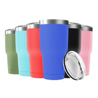 China Dishwasher Sustainable Safe 18/8 Stainless Steel Vacuum Insulated 30OZ Travel Mug Coffee Tumblers With Lid for sale