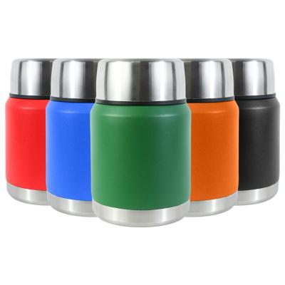 China Business Thermos Soup Lunch Container 500ML Double Wall Insulated Bento Box Food Warmer Vacuum Food Flask For Kids Adults for sale