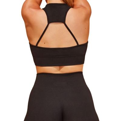 China Breathable Wholesale Fitness Clothing Gym Clothes High Quality Seamless Yoga Set for sale