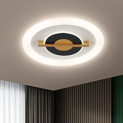 China GANVA Design Residence Elegant Hotel LED Remote Control Outdoor Mounted Ceiling Light for sale