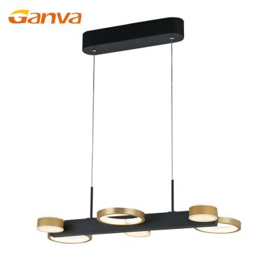 China GANVA Modern Decorative Indoor Home Indoor Pendant Light Dining Room Banquet LED Chandeliers for sale