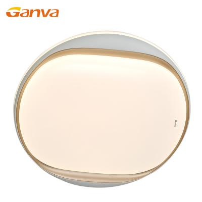 China GANVA LED Factory Direct White Round Cafe Outdoor Decorative Mounted Residential Ceiling Light for sale