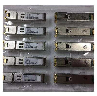 China 1000MBase-T RJ45 SFP Wholesale New Spot BP Hologram Fiber Optic Module 1000M GLC-TE RJ45 SFP Copper Module for sale