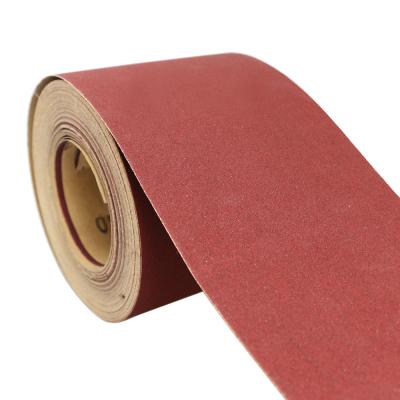 China Metal Wood Wall Polishing Premium Quality Hand Using Alumina Sandpaper Roll for sale