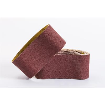 China Factory Based Aluminum Oxide Belt Sanding Abrasive Tool Sizes All 60 80 120 Grit Sander for sale