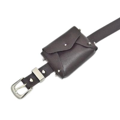 China 2019 Custom Made Ladies Waist Bag Women Genuine Leather Belt Bag Eco-friendly Best Selling Genuine Leather Belt Bag for sale