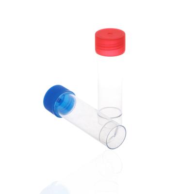 China Thick Wall Fanen Disposable Plastic Test Specimen Cup Sterile 30ml 40ml Container Urine Cup for sale