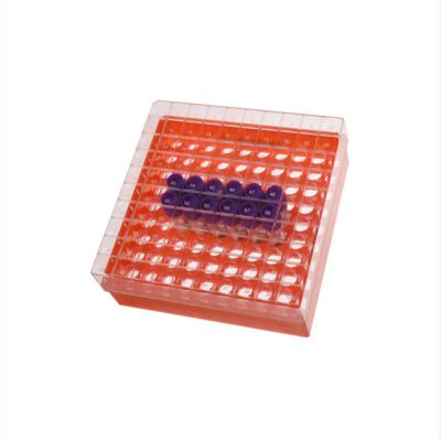 China Sterile Fanen 2.0ml vial sterile cryotubes Lab medical science professional cryogenic storage box for sale