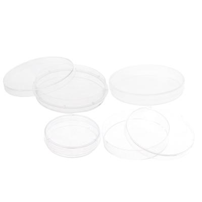 China Non TC Treated Fanen Laboratory Disposable Use Plastic Triple Vent With Cover Culture Petri Dish for sale