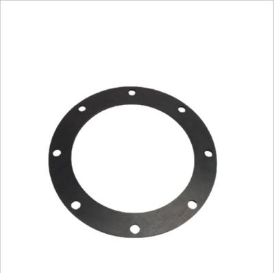 China Sany Heavy Industry Concrete Pump Truck Factory Cheap Custom NBR SILICONE EPDM FKM Die Cut Rubber Flat Face Flange Gasket Molded Rubber Ring Gasket FKM for ignition for sale