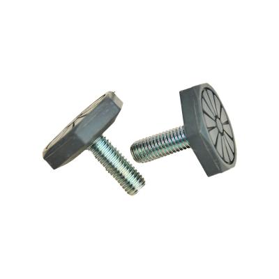 China Adjustable M10 Stainless Steel Damping Feet With Shockproof Screw Feet for sale