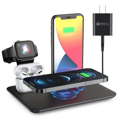 China Fast Charging Trending Products 2021 New Arrivals All In One Phone Wireless Charger New Products Wireless Charger for sale