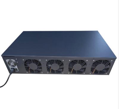 China full set of barebone system 8GPU machine with graphics card 630*400*180mm for sale