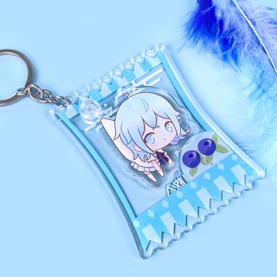 China Promotional Gift/Decoration Gift/Plastic Key Chains Key Ring Anime Acrylic Keychain Key Chains Fast Delivery Souvenirs for sale