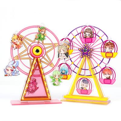 China Eco-Frendly Wholesale Creative Customized Acrylic Resin Ferris Wheel Frames for sale